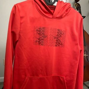 Youth XL boys Under Armour Sweatshirt with hood.